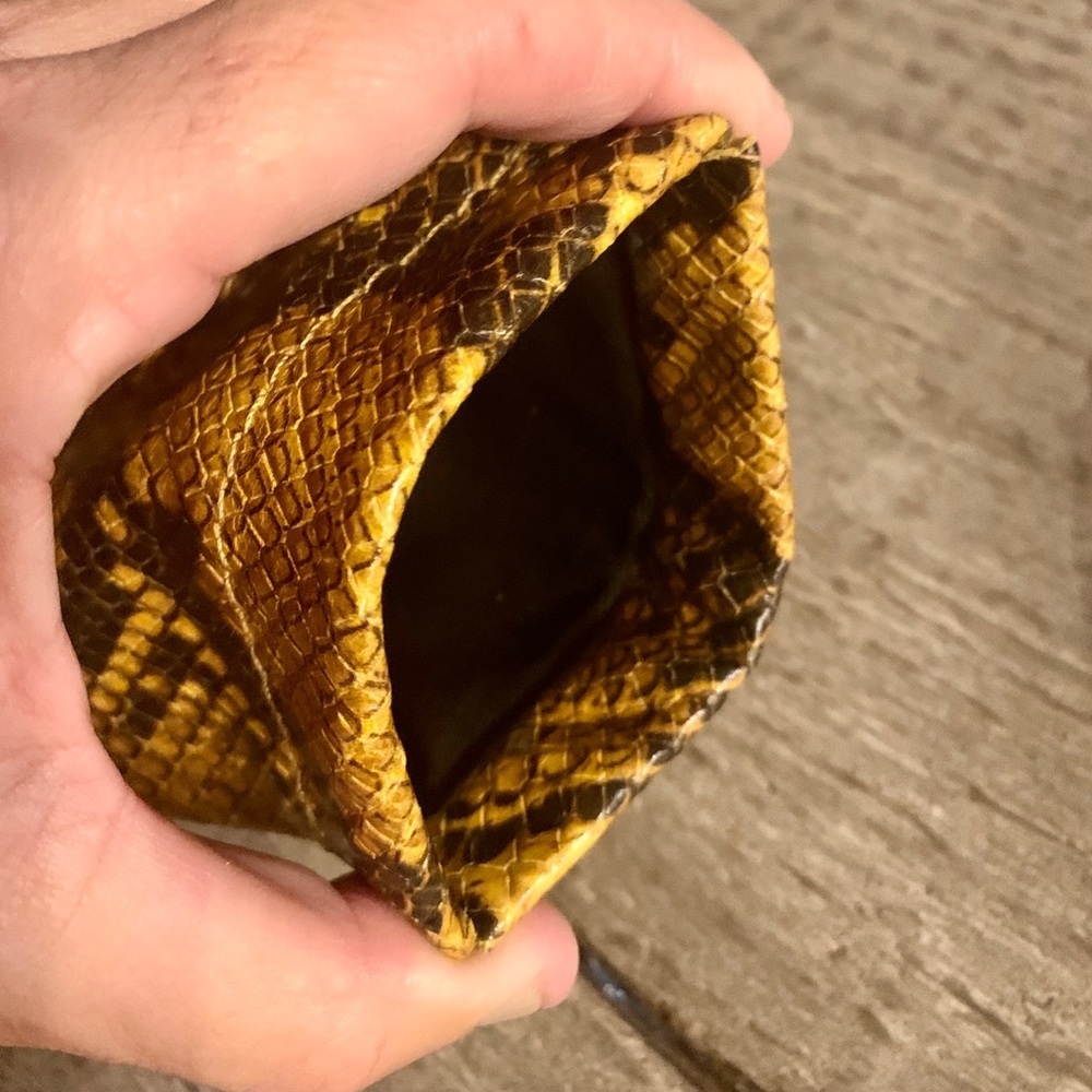 SHOPBOP Georgia Jay Leather Python Pouch. NWT - image 6